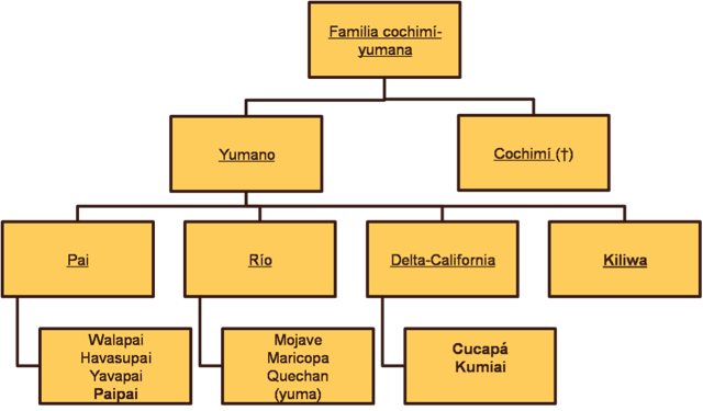 Lenguas de la familia cochimí-yumana .