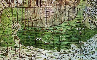 Los tlacuilos y la construcción del espacio novohispano en el siglo XVI 
