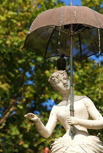 La dama del paraguas
