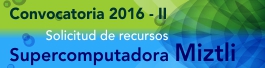 Convocatoria supercómputo