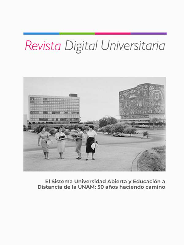 					Ver Vol. 23 Núm. 6 (2022): El Sistema Universidad Abierta y Educación a Distancia de la UNAM: 50 años haciendo camino
				