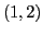 $ (1,2)$
