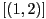 $ [(1,2)]$