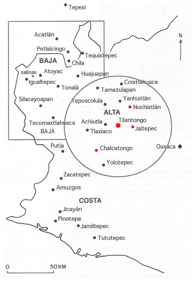 Área Mixteca de Oaxaca