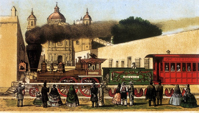 El ferrocarril que unía la Ciudad de México con la lejana Villa de Guadalupe 