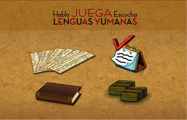 Portada del material interactivo sobre lenguas yumanas.
