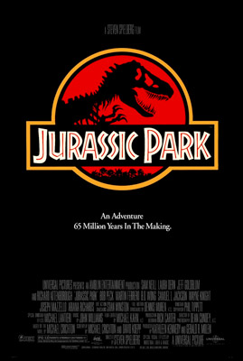 Jurassic Park poster, Universal Pictures