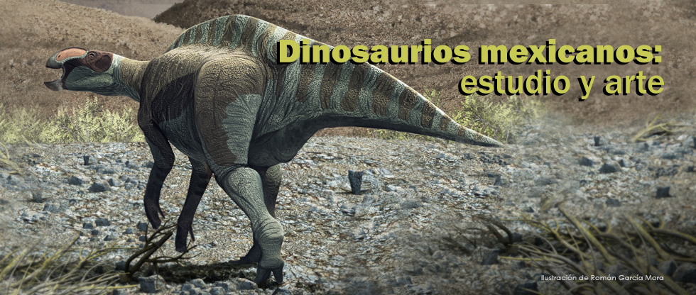 Dinosaurios mexicanos: estudio y arte