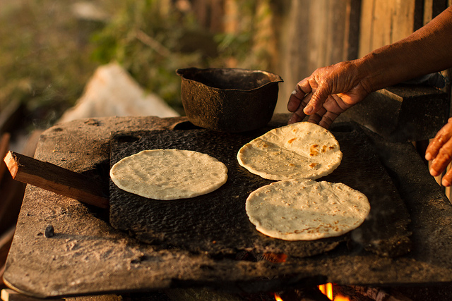 Grilling Fresh Tortillas