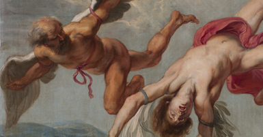La representación política y la experticia en la era de la ciencia y la tecnología. Título: The Flight of Icarus. Autor: Jacob Peter Gowy. Consultada en: http://en.wikipedia.org/wiki/File:Gowy-icaro-prado.jpg