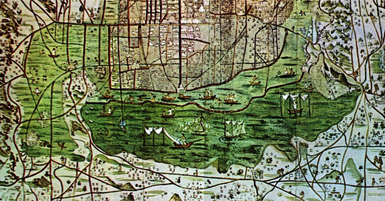 Los tlacuilos y la construcción del espacio novohispano en el siglo XVI. 