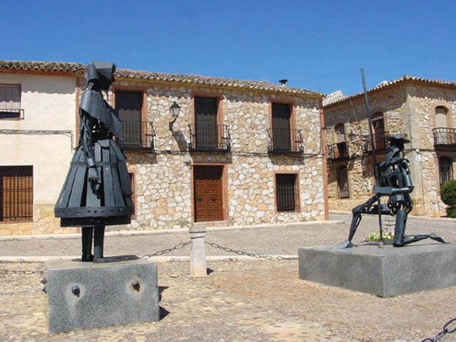 Quijote y Dulcinea