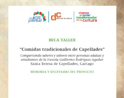 Fuente: Elena Fernández Monge, Comidas tradicionales de Capellades. Compartiendo saberes y sabores entre personas adultas y estudiantes de la Escuela Guillermo Rodríguez Aguilar