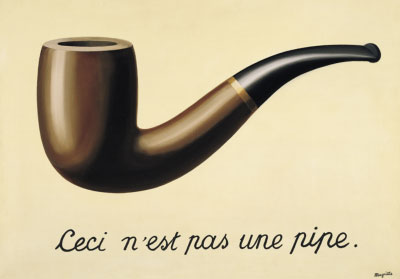 Figura 8. René Magritte, La Trahison des Images. Óleo sobre lienzo, 1928–1929. Original en el Los Angeles County Museum of Art, purchased with funds provided by the Mr. and Mrs. William Preston Harrison Collection (78.7). Foto © Museum Associates/LACMA.

