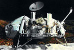 [Imagen de Viking 1, nave que capturó las imágenes de Cydonia]