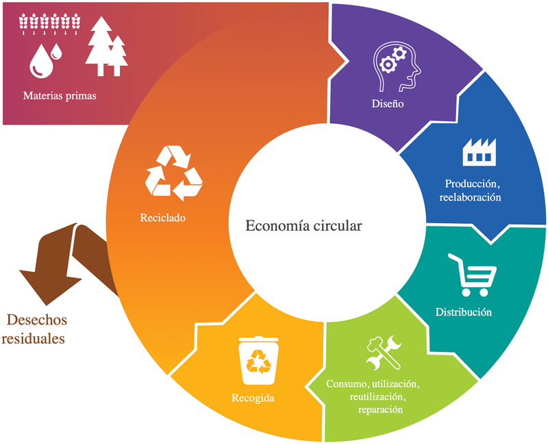 Pasos de la economía circular