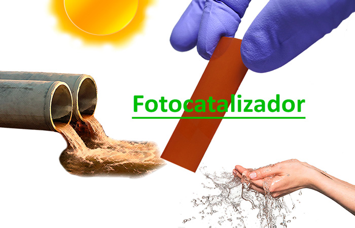 Uso de la energía del Sol y fotocatalizadores para degradar contaminantes