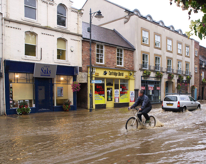 Inundación urbana