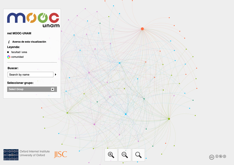 Pantalla de inicio del sitio MOOC UNAM